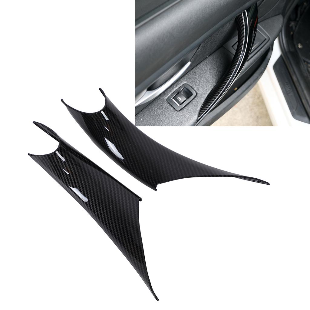 2pcs Inner Door Handle Pull Cover Replacement for 3 Series F80 M3 Sedan 2012‑2015 M3