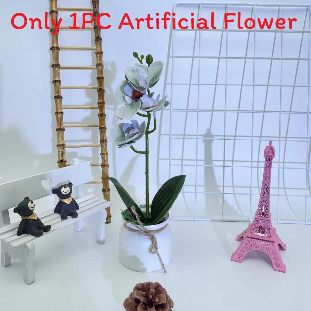 Phalaenopsis Faux Plant For Wedding Decoration And Home Indoor Display