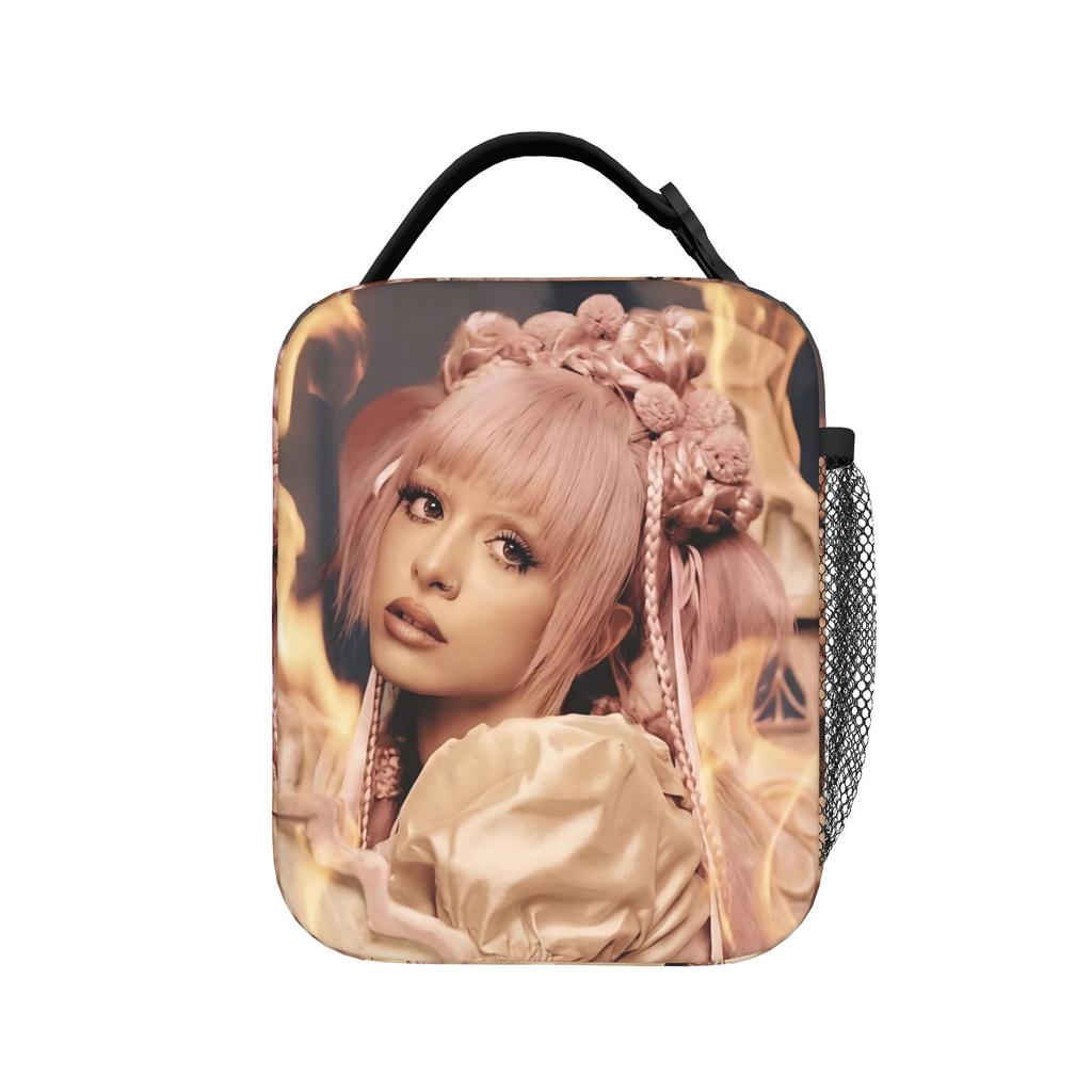 Melanies Martinez Hades Album 2026 Thermal Insulated Lunch Bags for School Portable Food Bag Men Women Cooler Thermal Lunch Box