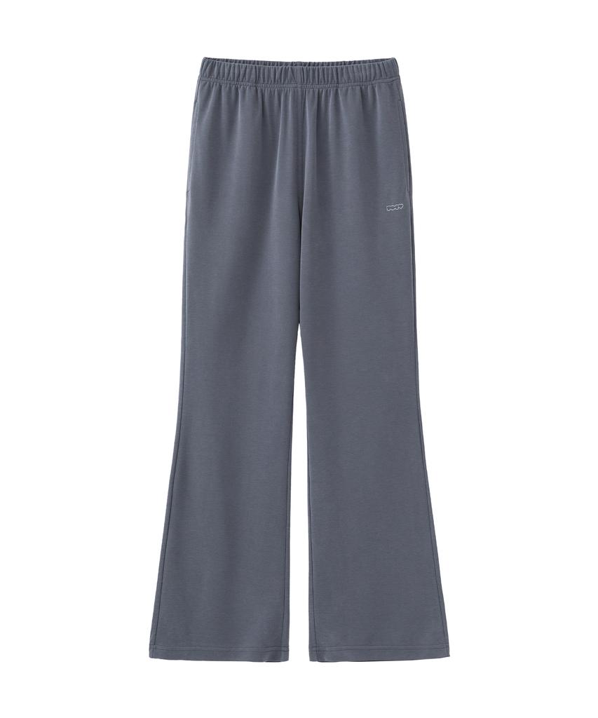 POEV Relaxed-Fit Layered Skirt Pants - Dark Navy