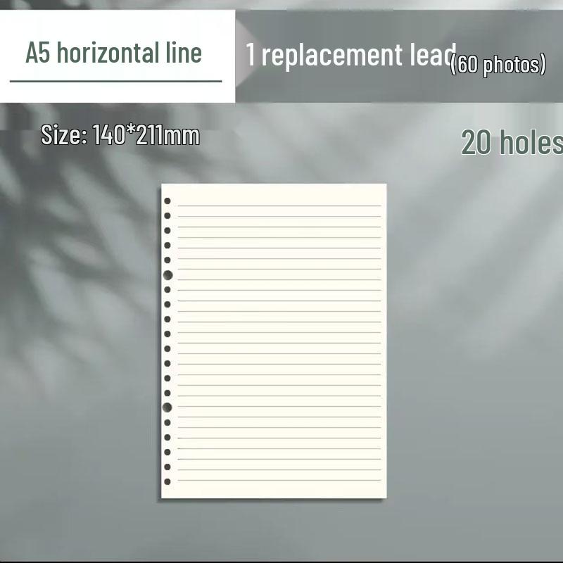 Cute A5 Loose-Leaf Notebook: Myriad Styles, Meow Fun Time, Thickened B5 Edition for Students