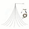 Pentagram LED Light String 2M Tree Tops Lights Decorative Lamp Christmas Light String  Garden