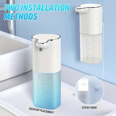 Automatický dávkovač mýdla P9 Chytré pěnové mytí 400ml Stolní nástěnný Ruční indukční dávkovač mýdla