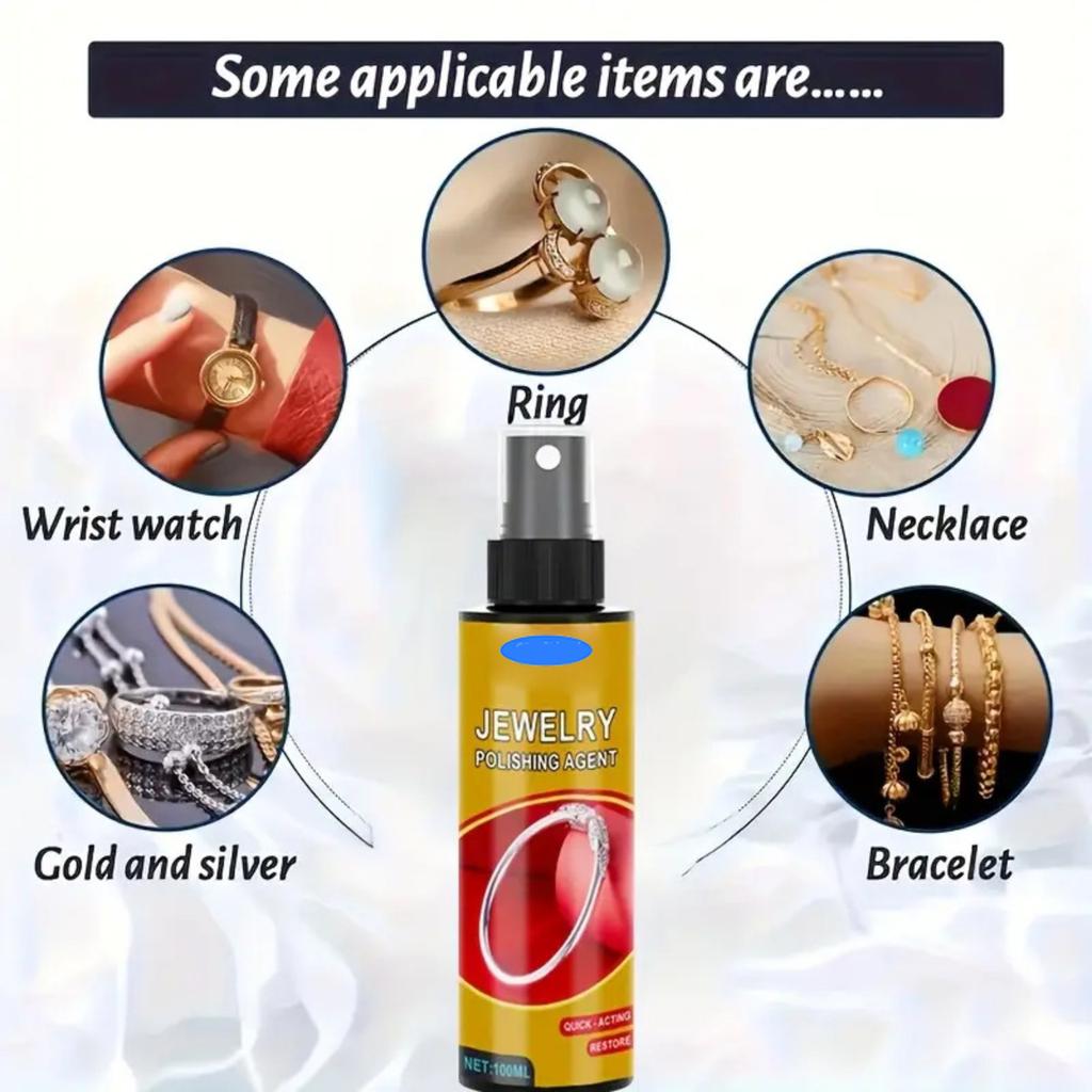 100ml Schmuckpolitur-Spray Zur Schnellen Reparatur Und Zum Schutz Der Metalloberfläche Von Schmuck