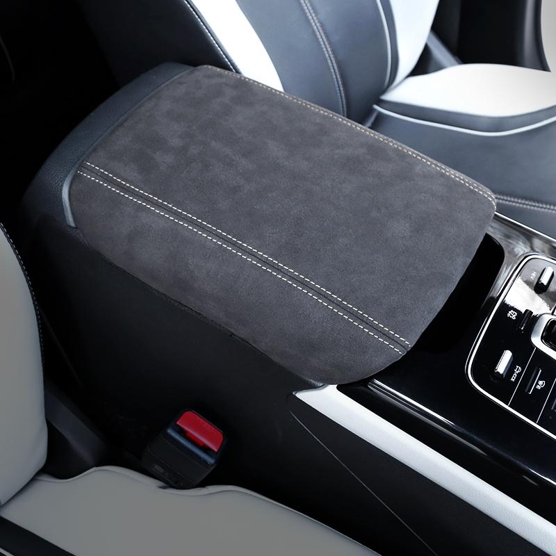 For BYD KING DMI QIN PLUS Chazor 2024 2025 2022 2021 Car Styling Armrest Anti-dirty Pad Cover Leather Cover Auto Accessories