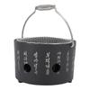 BBQ Stove Aluminum Stainless Steel Multifunctional with Portable Handle Food Charcoal Stove for Tea Making Camping