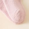 Baby Plush Socks Cartoon Solid Color Newborn Girls Boys Mid Tube Socks Warm Non-slip Floor Sleeping Sock Autumn Winter