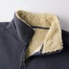 Winter Men's Fleece Vests Casual Warm Sleeveless Jackets Fashion Thermal Vest Windbreaker Zipper Plus Size 5XL Loose Waistcoat