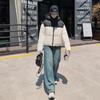 Clothes Hooded Down Cotton-padded Clothes Women's Loose Winter Thickened Fashionable Versatile Warm Jacket