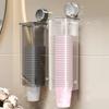 Dustproof Paper Cup Storage Rack Clear Design Cup Picker Disposable Cup Dispenser  for Kitchen