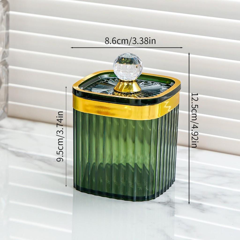 Diamond Handle Sealing Jar: Portable Press-Type Moisture-Proof Food Storage for Milk Powder, Rice, and Flour