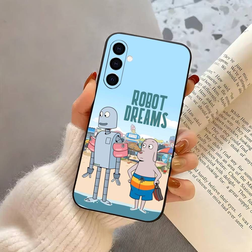 Friendship R-Robot D-Dreams-RD Phone Case For Samsung Galaxy A73,A72,A71,A70,A53,A52,A51,Others Soft Black Cover