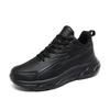 Large size shoes waterproof leather sneakers winter velvet warm cotton shoes thick sole lightweight running shoes