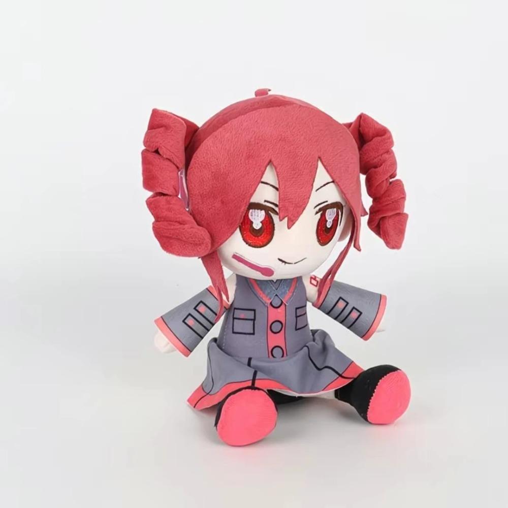 23CM Plyšová hračka Kasane Teto Mäkká bábika Vypchaté plyšové figúrky Anime Cosplay Kreslená Narodeninový darček Vianočný darček pre fanúšikov Dievča