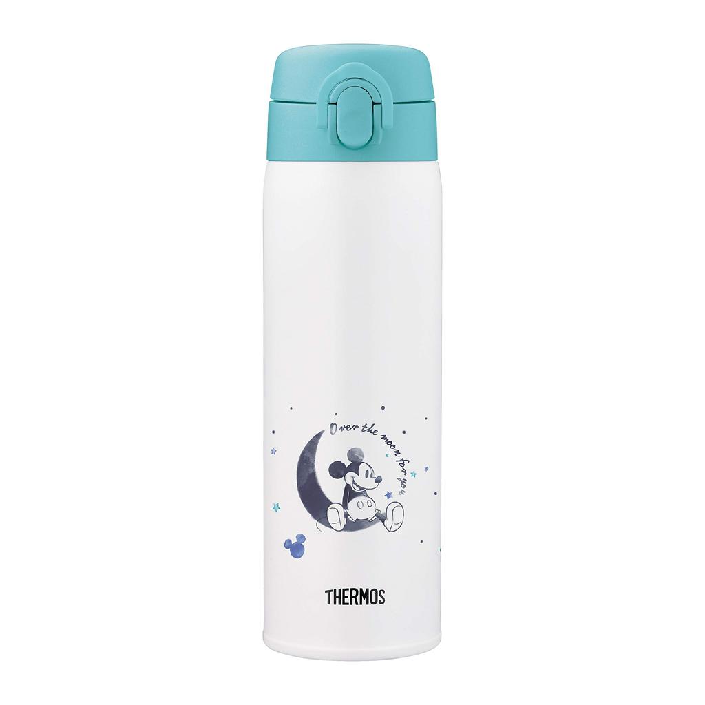 Thermos Stainless Steel Bottle for Milk Formula Mickey Stainless Steel Thermos Perfect for Making Milk Capacity 500ml 0.5L JNX-502DS (MCY)