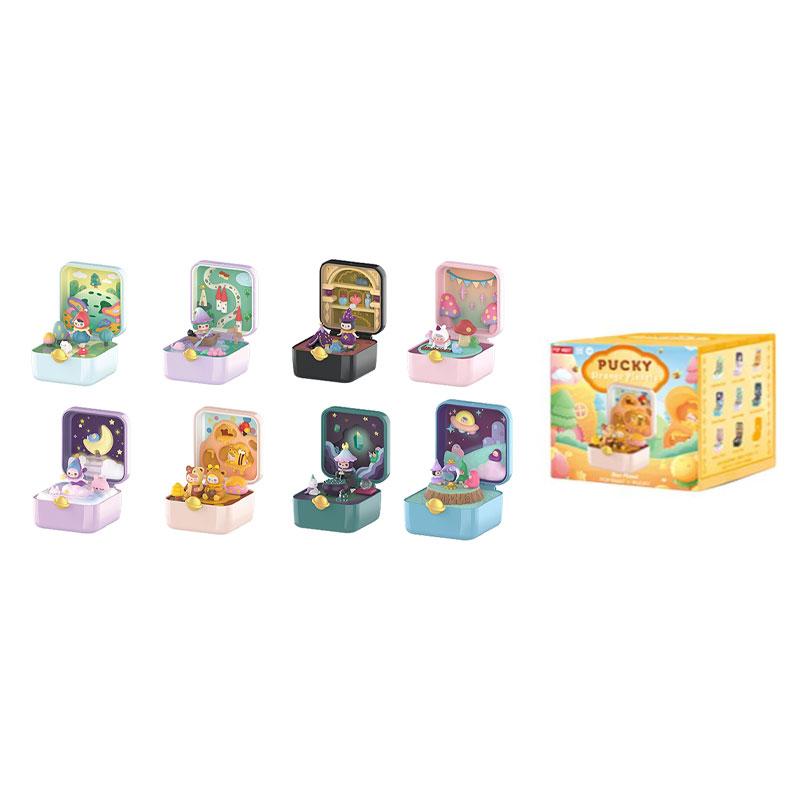 

POP MART PUCKY Exotic Planet Collection Scenario Figure Mystery Boxes, Single Blind Box
