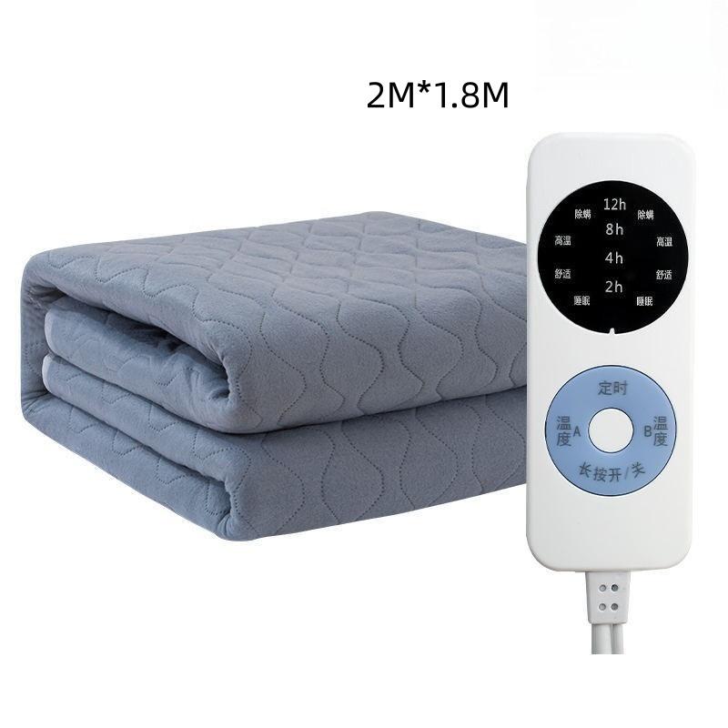 Intelligent Timed Electric Blanket Waterproof Heating Mattress Student Dormitory Temperature Regulating Electrothermal Pad
