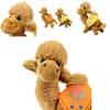 Adorable Desert Camel Plush Toy Soft Stuffed Animal Souvenir For Kids 15cm Pp Cotton