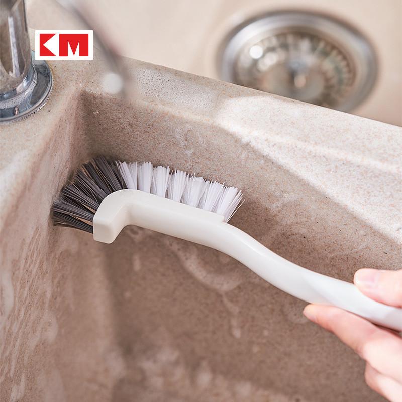 Hard Gap Bristle Cleaning Brush For Kitchen Sink Bathroom Tiles With Pp Handle Nylon