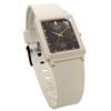 Casio Analog Watch Chipkashi Cheap Casio MQ-38UC-8A Matte Ivory Urethane Belt Rectangular Face Unisex Overseas Model