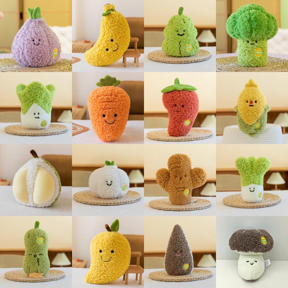 Plush Vegetable Toy 3d Cotton Stuffed Doll For Kids Gift Collectors