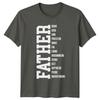 Father Definition Brave Hero Kind Protector TShirt Fathers Day Gift