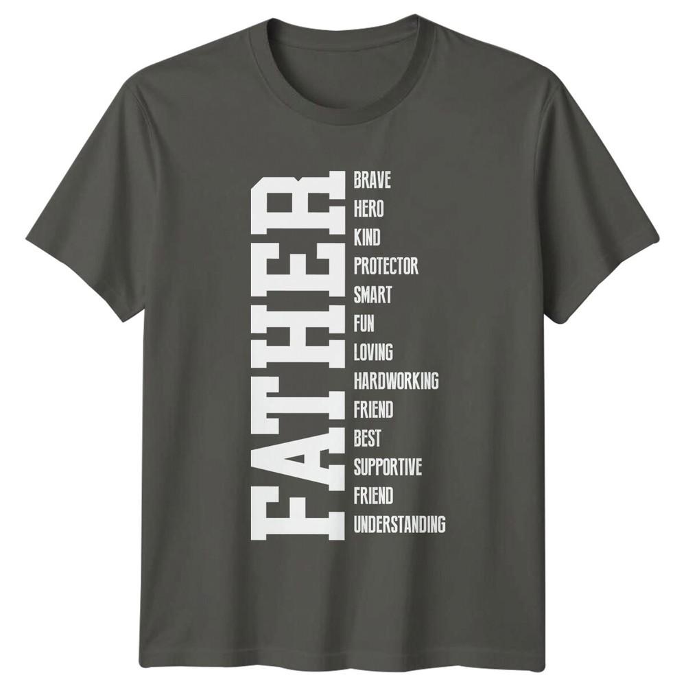 Father Definition Brave Hero Kind Protector TShirt Fathers Day Gift S