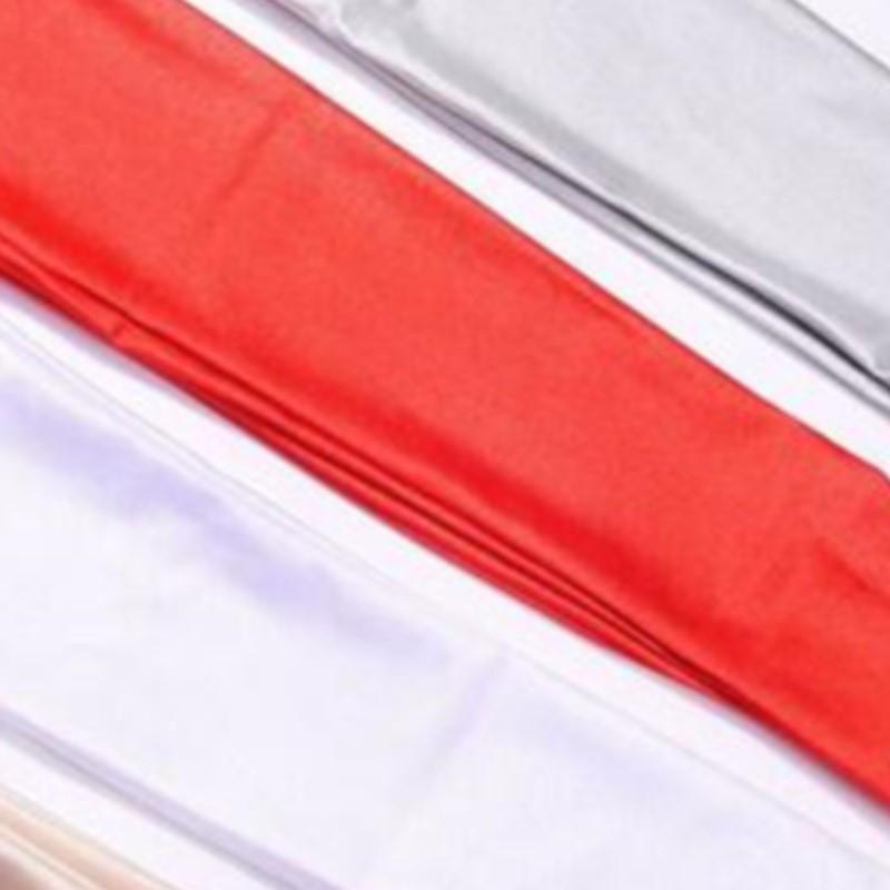 2025 Fashion Long Satin Gloves Satin Opera Evening Party Prom Costume Glove Black White Pink Gray Beige Red New Hot Sale