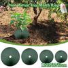 20pcs Non Woven Tree Mulch Ring Thickened Reusable Tree Weed Mat Tree Protector Weed Barrier Mats Round Fabric Tree Root Barrier