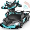 32cm Rc Remote Control Deformation Car Wireless Charging Racing Toy Boy New Year Gift