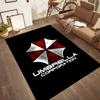 Umbrella Corporation Symbol Square rugs are a great choice for living rooms, bedrooms, home décor, and as gifts.
