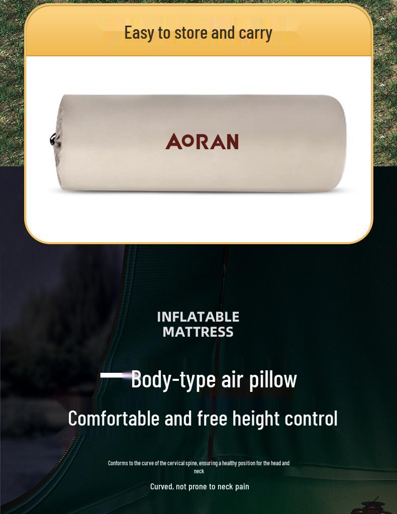 Aufblasbare Campingmatratze: Feuchtigkeitsfeste Isomatte oder Zeltbodenmatte für den Außenbereich