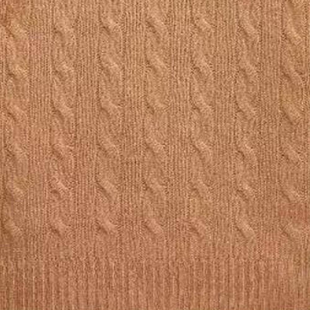 Polo Ralph Lauren SS23 Jednofarebný Pletený sveter s výšivkou malého poníka s výstrihom do V a dlhým rukávom Dámsky sveter Khaki 211570011109