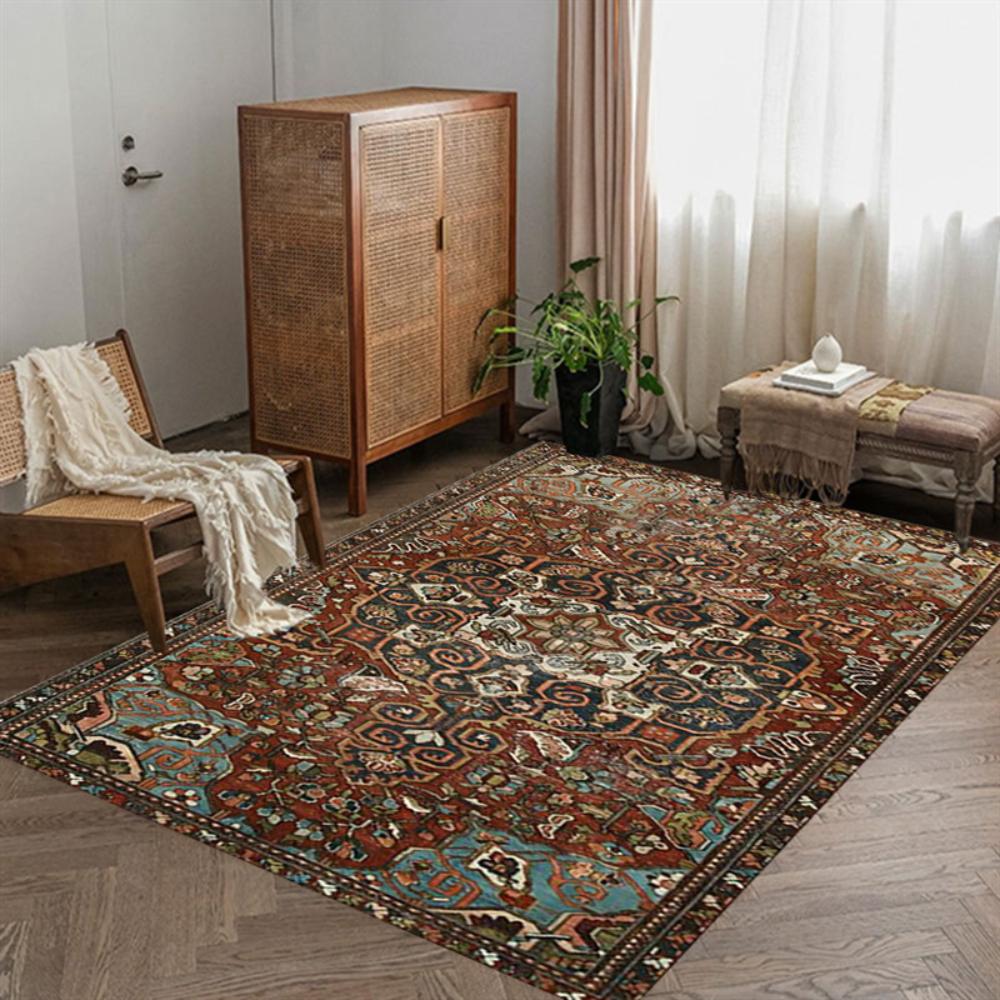 

Елегантний килимок для підлоги світлих тонів з принтом Сучасний килим для вітальні Килим для спальні Декор для кухні та їдальні Дихаючий Легко чиститься 40x60cm