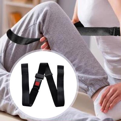 Extremity Mobilization Belt Exercise Band Multifunctional Yoga Training Black