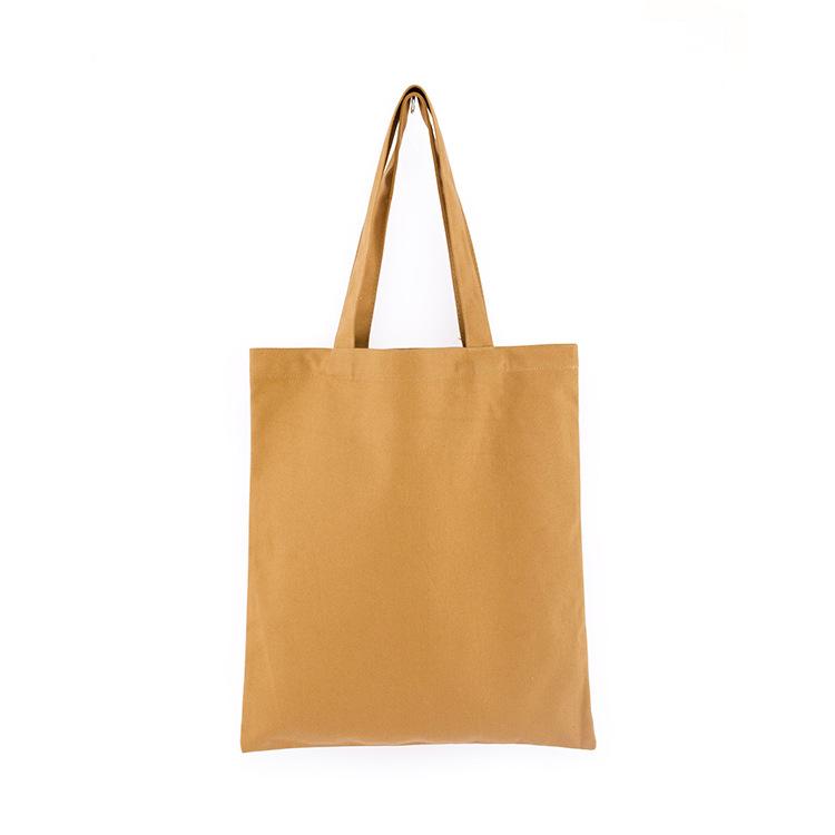 Diy Shopping Bags Women Solid Canvas Bags Casual Tote Shoulder Bags Girls Female Portable Handbags Shopping Bag