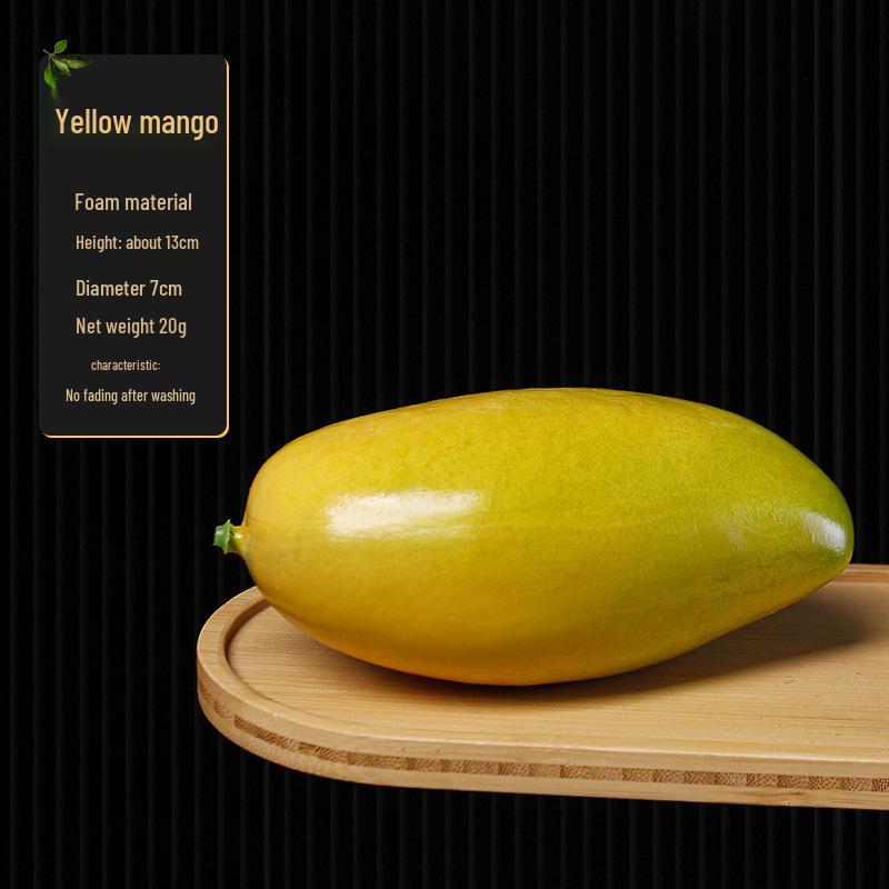 Modelli di Frutta e Verdura in Schiuma: Mele Finte Realistiche, Manghi, Arance, Banane per Decorazione e Oggetti di Scena Educativi.