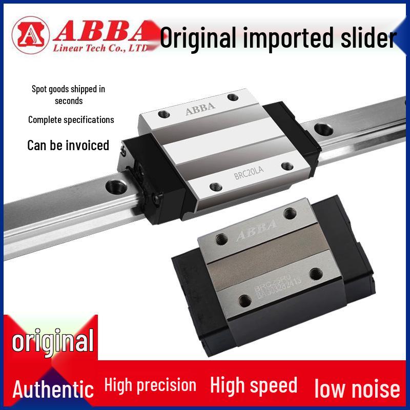 

Лінійний направляючий слайдер ABBA Серії BRH/BRC: Розміри 15-45, Типи A, B, AO, RO, AL, LU BR15L-100mm