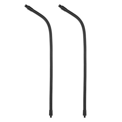 PATIKIL Gooseneck 400mm Microphone Stand, 38"-16UNC Male 14"-20UNC Male, Adjustable Flexible Arm, Microphone Arm, Stand Tube, Conversion Adapter,