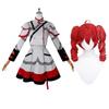 Costume Cosplay Kasane Teto Uniforme Kasane Teto Costumes Mascarade Costume et Perruque pour Femme