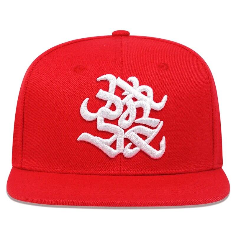

Модная вышитая бейсболка для мужчин и женщин, летняя, дышащая, с застежкой сзади, унисекс, снэпбэк, хип-хоп, тракерская кепка красный