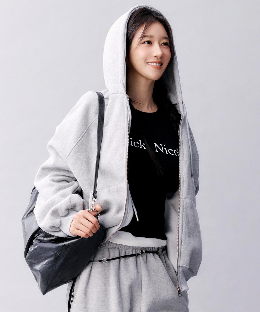 Nick&Nicole Nicole Mega Square Shoulder Bag_Black