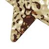 Hairpin Five-Pointed Star Shape Hair Clip Exaggerated Metal Texture Side Bang Hair Pin Fade-Resistant Hair Accessory