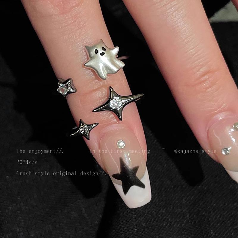 Elegant Cartoon Open Ring: Stylish, Versatile, and Luxurious for Women