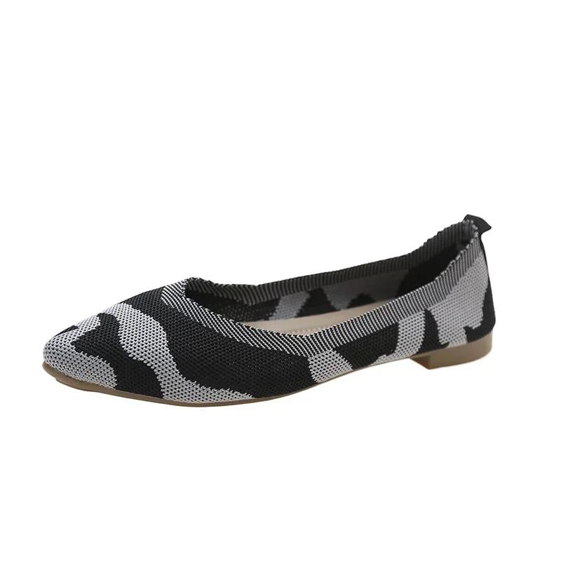 2024 Summer New Soft Bottom Shallow Mouth Pointed Breathable Flat Bottom Solid Color Hollow Out Korean Single Shoes for Women