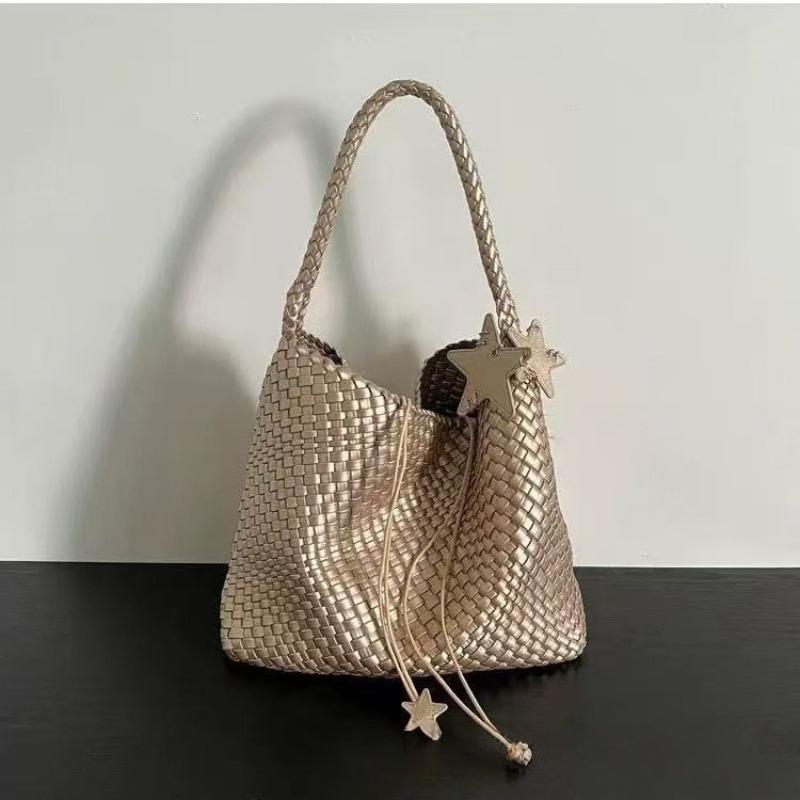Gun Gun Kleine Handgewebte Tasche Mode Hochwertige Handtasche Eine Schulter Kleine Tragetasche Damentasche
