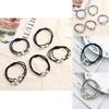 Korean Version Of The Three-strength Rubber Band High-elastic Pearl Head Rope For Women And Girls