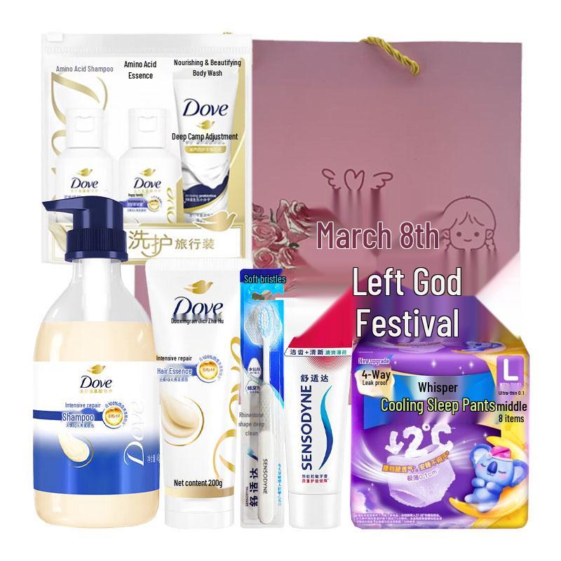 Dove Wash & Care Travel Set
