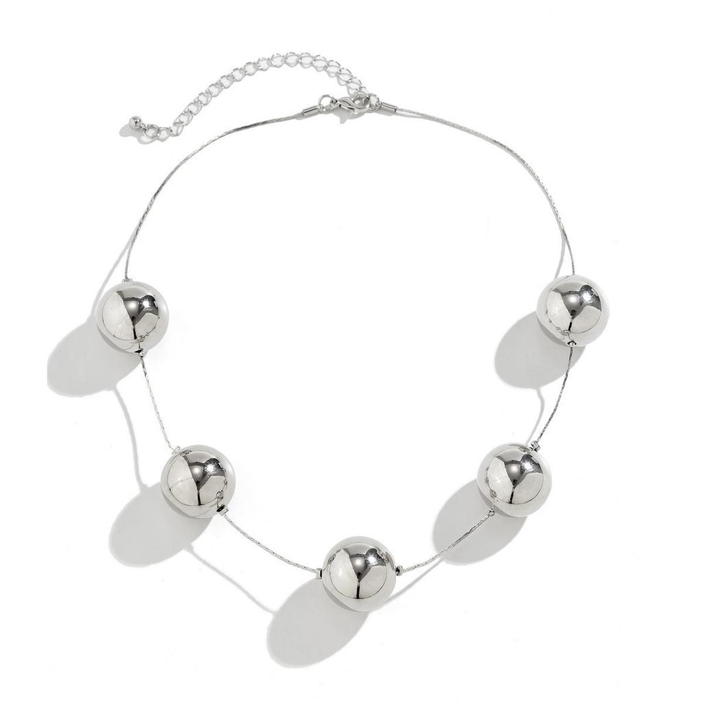 Geometric Bead Necklace For Women