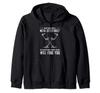 Don't Date Metal Detectors Funny Treasure Hunter Zip Hoodie